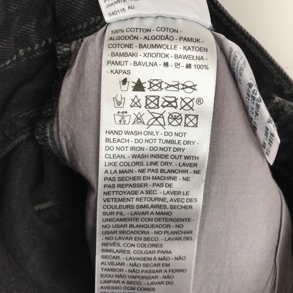 NWT‎ Levi's Studded Festival Mini Skirt in Full Metal Size 25 - Picture 11 of 11